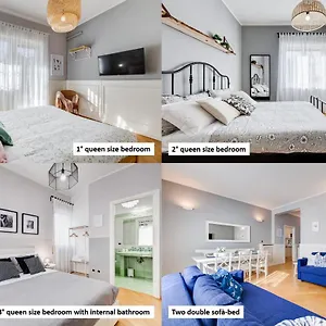 Apartamento Bmga L Incredible 3bdr With Balcony In Center, Roma